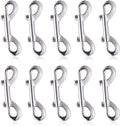 Swivel Snap Hooks, Lucky Goddness 10pcs Metal Heavy Duty Square Eye Clasp by LuckyGoddness