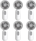 Mini Portable Fan 6 Pack, Cute Handheld Battery Operated Lightweight Small by JODNO