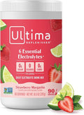 Ultima Replenisher Daily Electrolyte Powder Drink Mix – Sugar Free – Strawberry by UltimaReplenisher