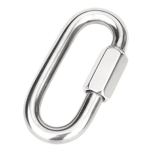Chain Links, 3300LB Capacity Large Opening Chain Connector by Vmuter
