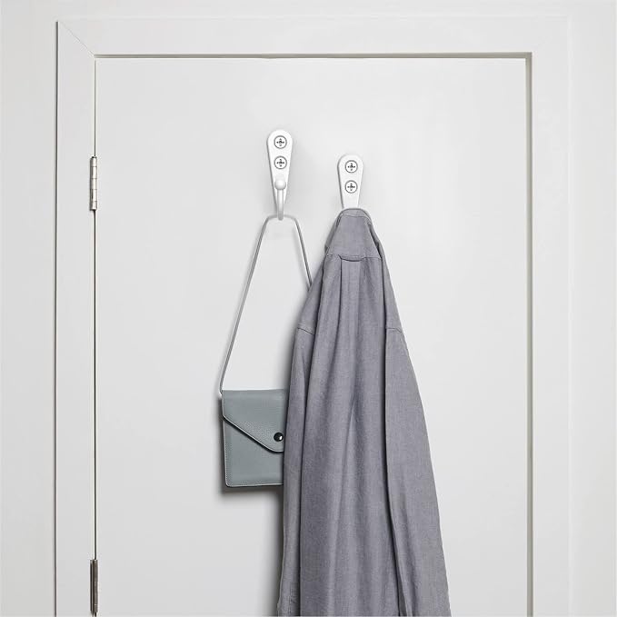 15 Pack Heavy Duty Coat Hooks Wall Mount, - Image 4