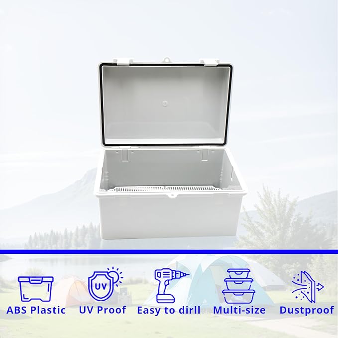 MAKERELE Waterproof Electronic DIY Projects Cable Enclosure Outdoor - Image 6