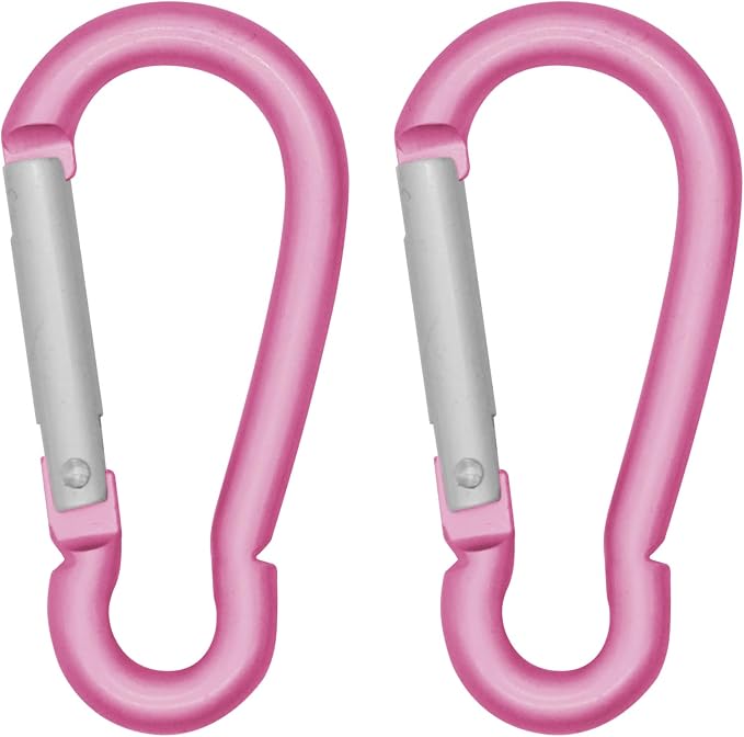 LESHIRY Large Carabiners Keychain 3" Aluminum D Shape Premium Durable D-Ring by LESHIRY
