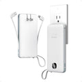 Portable Charger with Built in Cables, TESSAN 10000mAh Power Bank Fast Charging by TESSAN