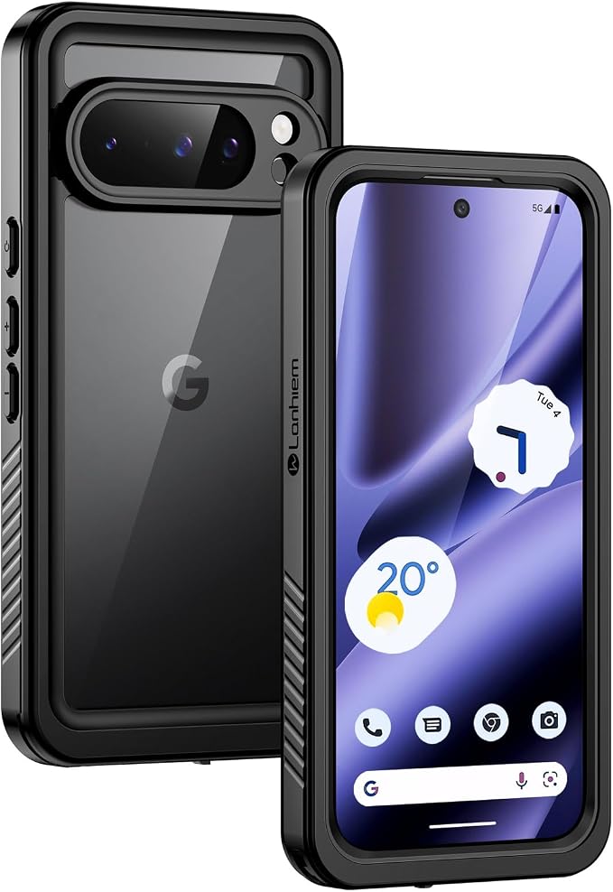 Lanhiem Pixel 10 Pro XL Case, IP68 Waterproof Dustproof Case by LanhiemHome