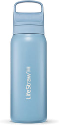 LifeStraw Go Series — Insulated Stainless Steel Water Filter Bottle by LifeStraw
