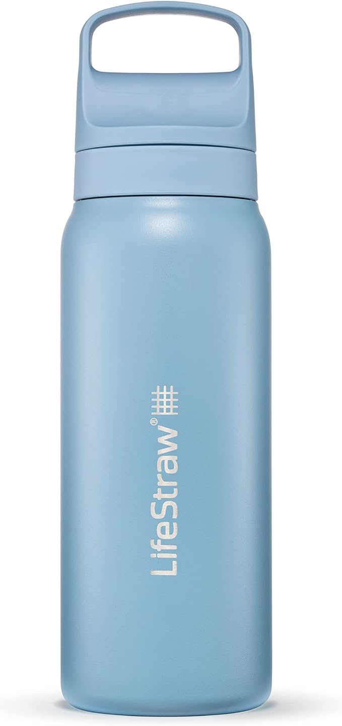 LifeStraw Go Series — Insulated Stainless Steel Water Filter Bottle by LifeStraw