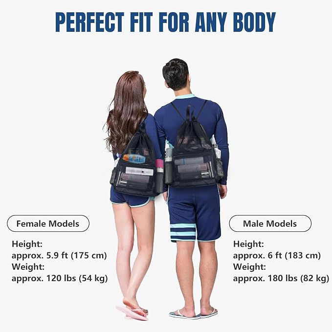 Moyad Backpack for Women Men, Semi-transparent Travel Casual Daypack Backpacks - Image 5