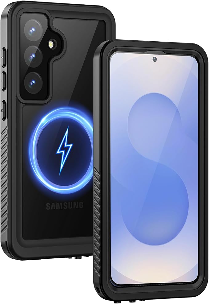 Lanhiem Magnetic for Samsung Galaxy S25 Phone Case, IP68 Waterproof Dustproof by LanhiemHome