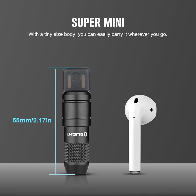 OLIGHT IMINI 2 EDC Rechargeable Keychain Flashlight, 50 Lumens Compact and - Image 6