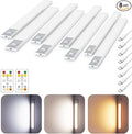 12" Ultra-Thin Under Cabinet Lighting Wireless, Aluminum Alloy Under Counter by Skairipa