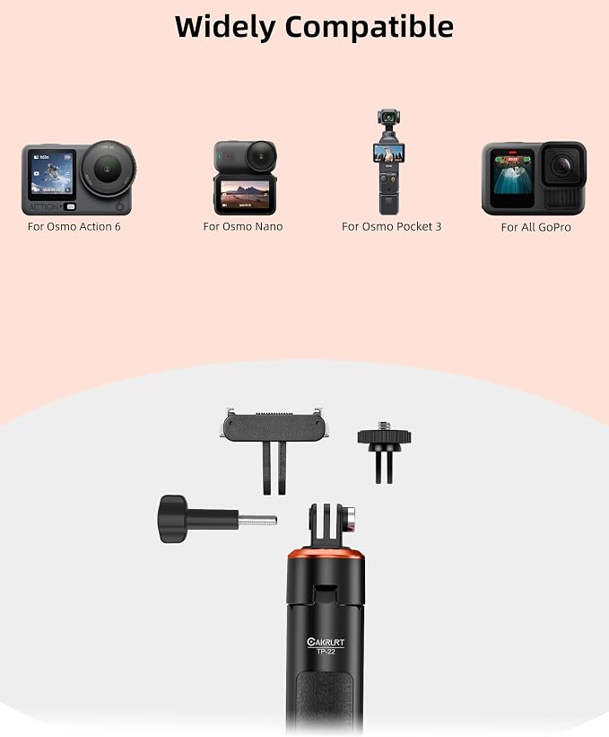 53.5" Osmo Action 6 Selfie Stick Tripod - Image 4