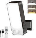 Motion Sensor Outdoor Light, 10000mAh Rechargeable Battery Operated Outdoor by WelcometoPopoIron