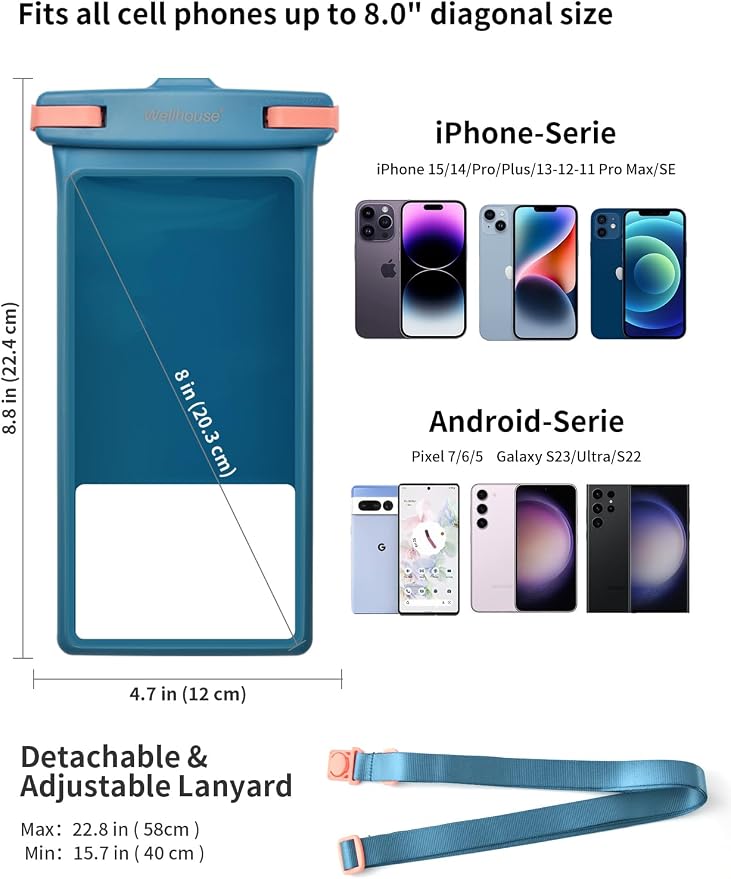 wellhouse Waterproof Phone Pouch, Waterproof Phone Case - Image 4