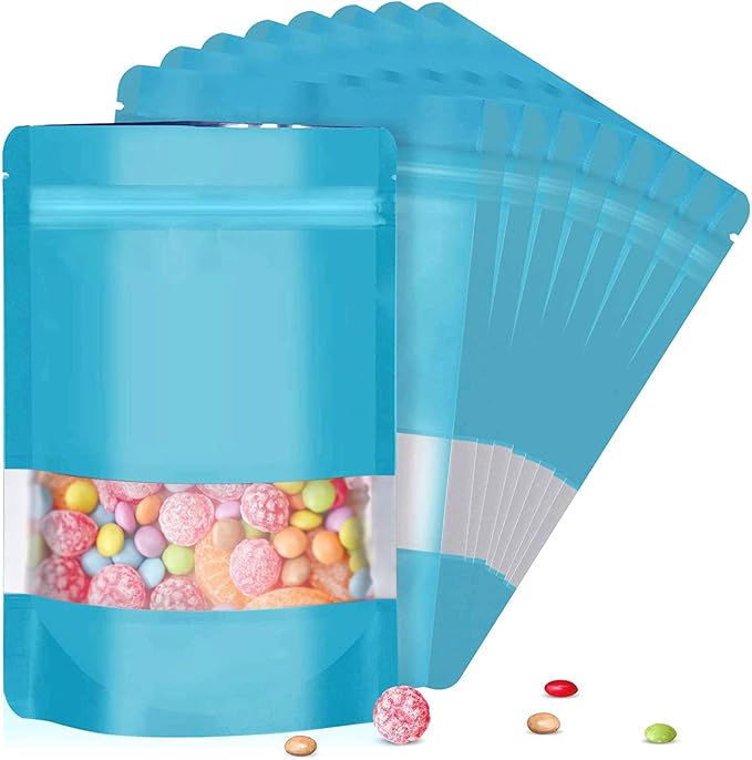 3.5"x5" 120pcs Mylar Bags for Food Storage, Smell Proof Bag by ODDIER