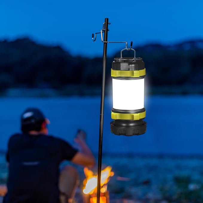 BOBKID 2 Pack Camping Lantern, Outdoor LED Camping Light, Rechargeable - Image 8