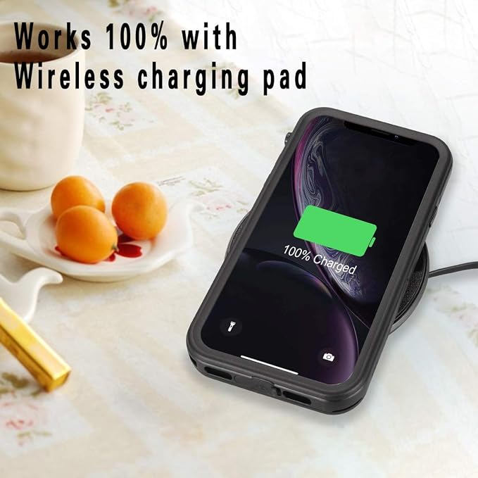 Compatible with Apple iPhone XR Case, Full-Body Protective Waterproof Case - Image 5