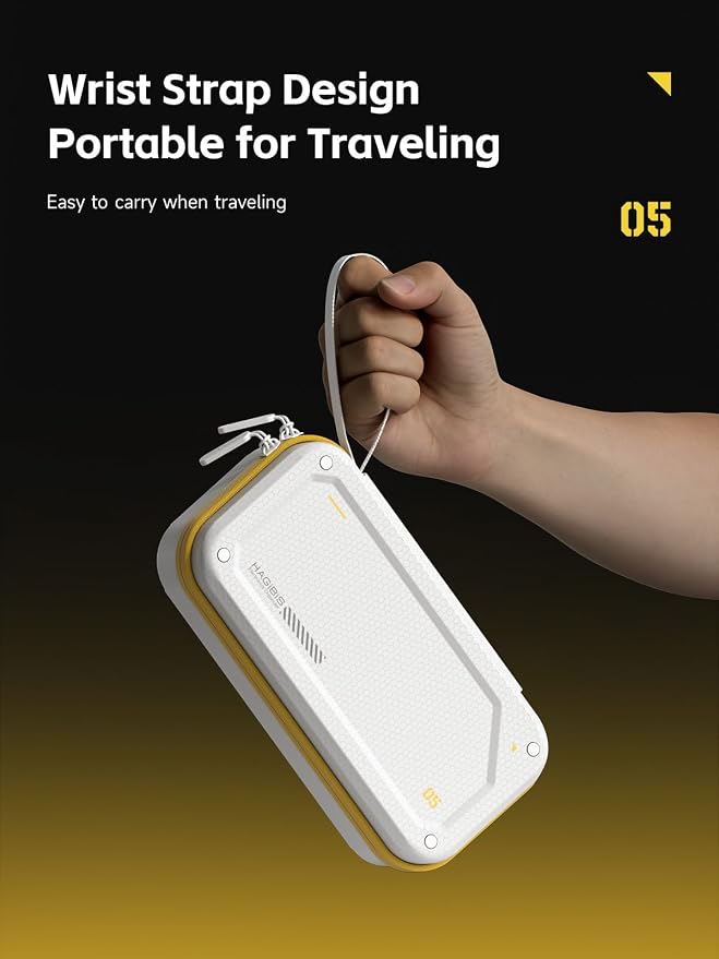Hagibis Electronic Organizer Traveling Case Bag EVA Hardshell PU Portable - Image 7