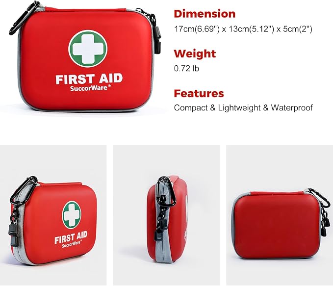 SuccorWare 150 Pieces Mini First Aid Kit - Image 3