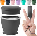 Collapsible Travel Cup, BPA-Free Reusable Water Cup, Lightweight Drinking Cups by SINYON