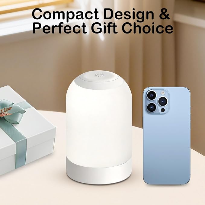 Rechargeable Night Light, LED Bedside Lamp - Image 7