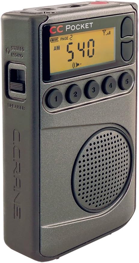 C. Crane CC Pocket AM FM and NOAA Weather Radio by C.Crane