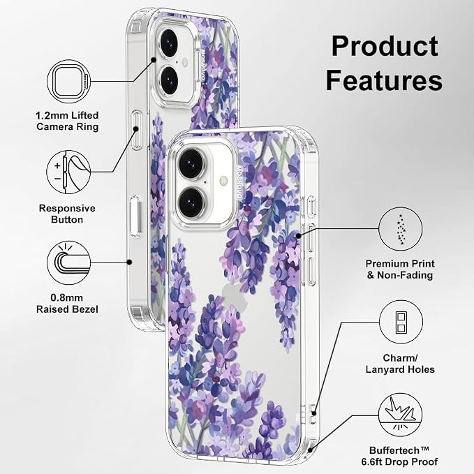 MOSNOVO for iPhone 17 Case | Military Grade 6.6ft Drop Tested | Camera Control - Image 7
