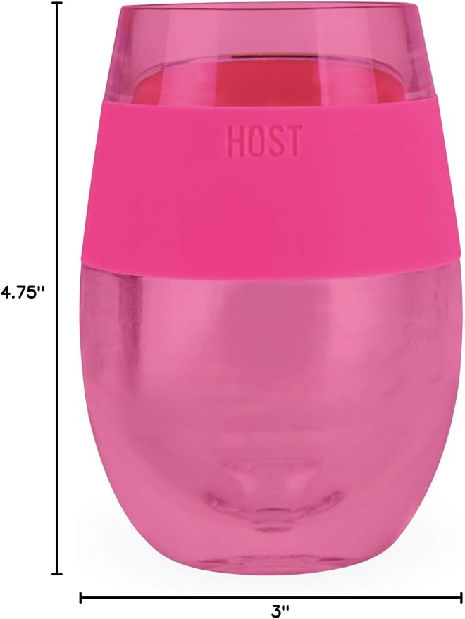 Host Cooling Cup Set of 1 Plastic Double Wall Insulated Freezable Drink - Image 14