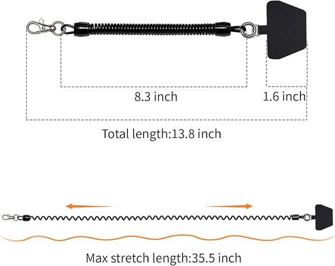 takyu Cell Phone Lanyard, 2 Pack Phone Tether - Image 3