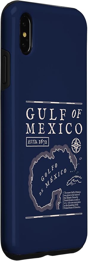 Gulf of Mexico 1672 Historic Map Case - Image 3