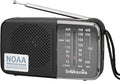 Portable AM FM Transistor Radio Battery Operated, NOAA Weather Radio by Snokauwa
