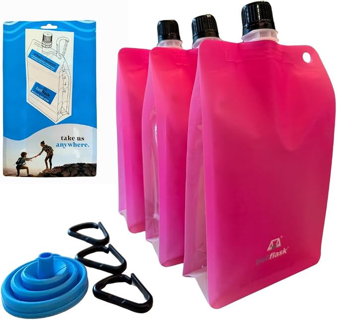 BellFlask - 15 oz. Plastic Flask, Metal-Free, BPA-Free by BellFlask