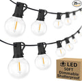 Bosceos 50FT Outdoor G40 LED Globe String Lights Dimmable Waterproof by BestChoiceforYourLife