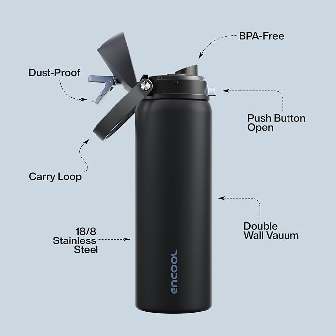 ENCOOL Insulated Water Bottle - Image 4