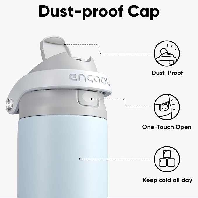 ENCOOL Leakproof Insulated Water Bottle - Image 2
