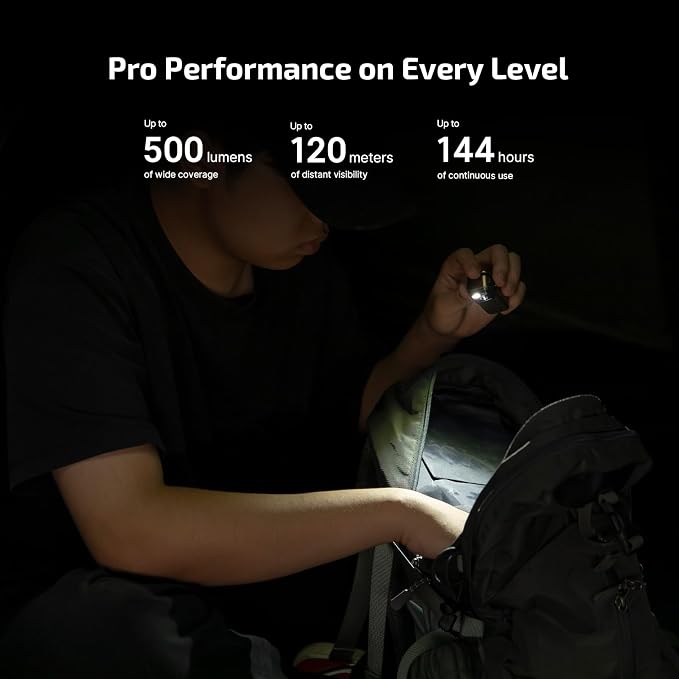 OLIGHT Oclip Pro EDC Flashlight Clip-on Light, Rechargeable 500 Lumens - Image 7