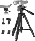 Binocular Tripod, 72” Spotting Scope Tripod Stand by LUSWEIMI