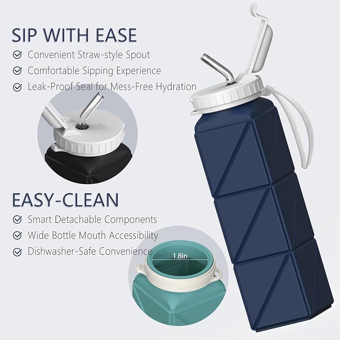BEAUTAIL Collapsible Water Bottles - Image 6