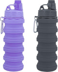 Collapsible Water Bottles Travel water bottle Sports Portable Sport Water by YCTMALL