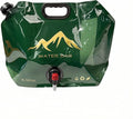 8L/281oz Outdoor Collapsible Water Jug BPA-Free w/Adjustable Faucet by Chinshwehaw