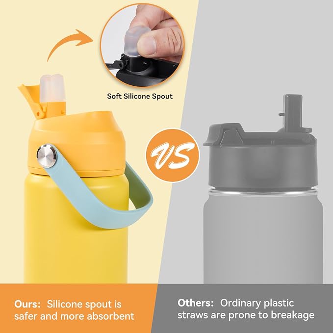 Fijinhom 24oz Insulated Stainless Steel Water Bottle, Wide Mouth Double Wall - Image 4