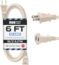 Iron Forge Cable 2 Prong Extension Cord 6 ft by IronForgeCable