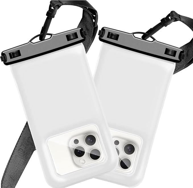Floatable Soap Bubble Waterproof Phone Pouch/Case by Foweroty