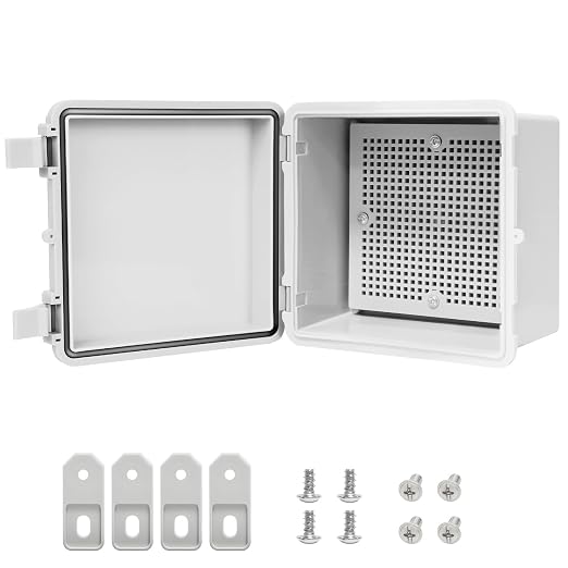 Junction Box, ABS Plastic IP65 Waterproof Dustproof Universal Electrical by LMioEtool
