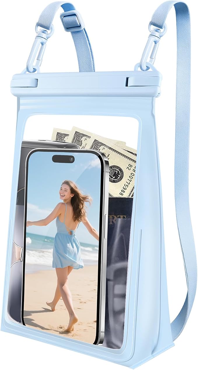 Large Waterproof Phone Pouch Floating, Waterproof Phone Case by Kebrela