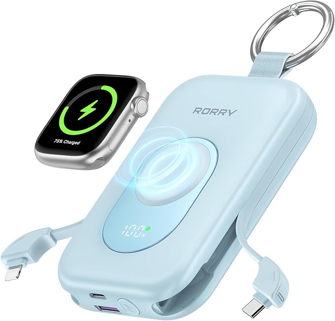 RORRY Portable Charger, 20000mAh PD 30W Portable Charger Power Bank by RORRY