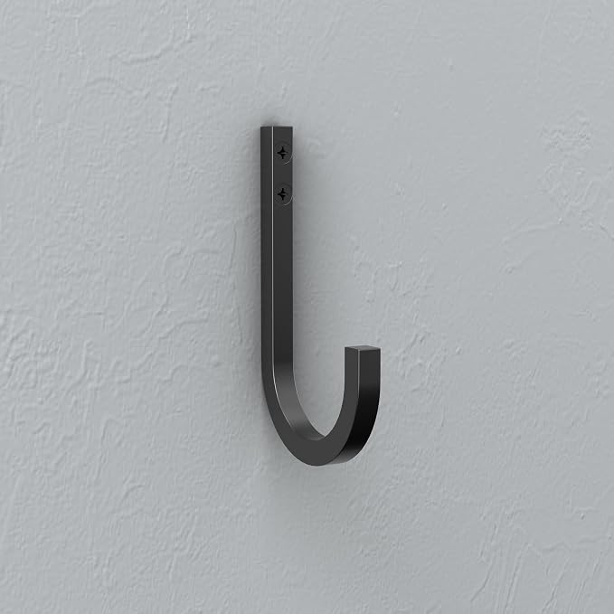 National Hardware N337-903 Reed Multipurpose Hook in Matte Black - Image 5
