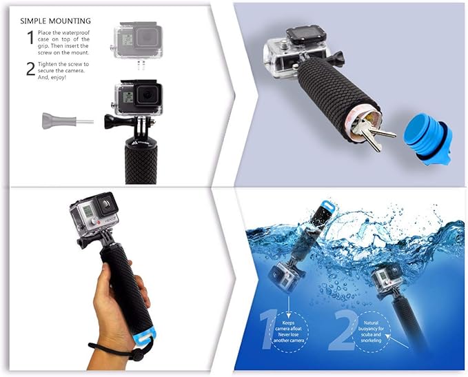Floating Hand Grip Waterproof Monopod - Image 6