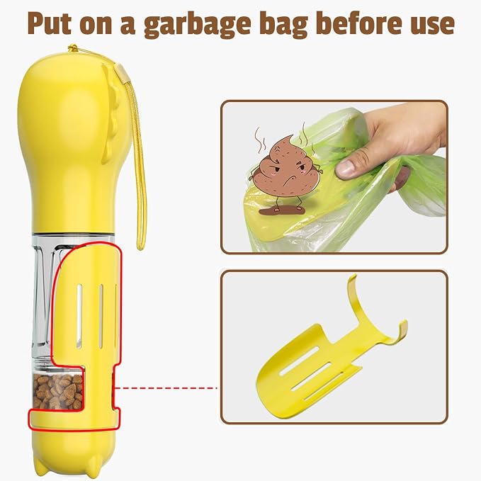 Portable Travel Water Collapsible Bowl Set Dispenser - Image 4