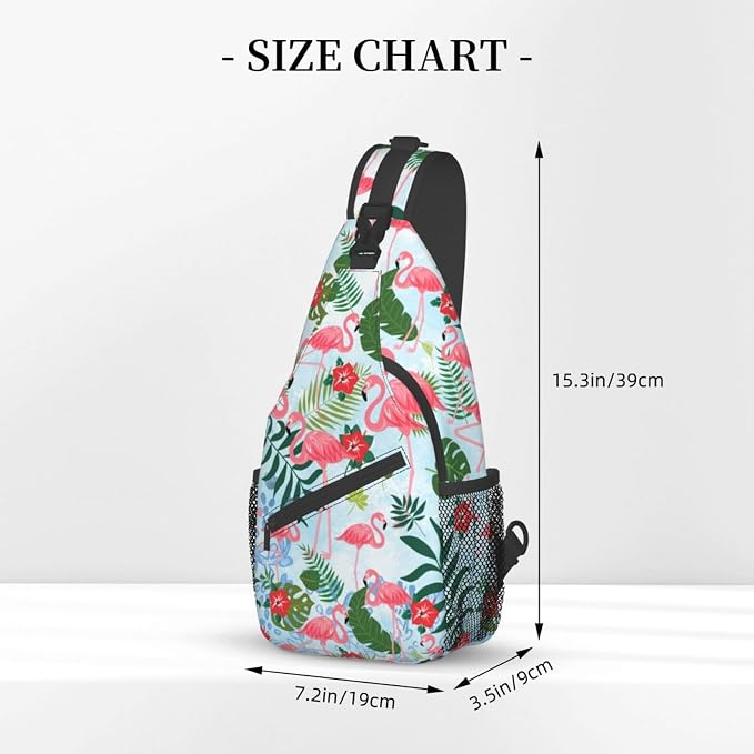 Sling Backpack For Men Hiking Daypack Crossbody Shoulder Bag Travel Chest Pack - Image 5